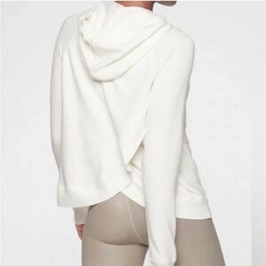 ATHLETA CRISS CROSS PULLOVER HOODIE